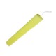 Easter candle flat shape yellow