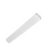 Easter candle flat shape white