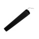Easter candle flat shape black