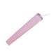Easter candle flat shape pink