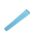 Easter candle flat shape light blue